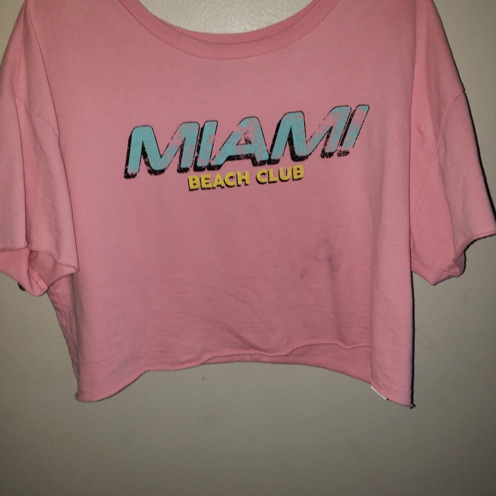 Mami cropped top pink